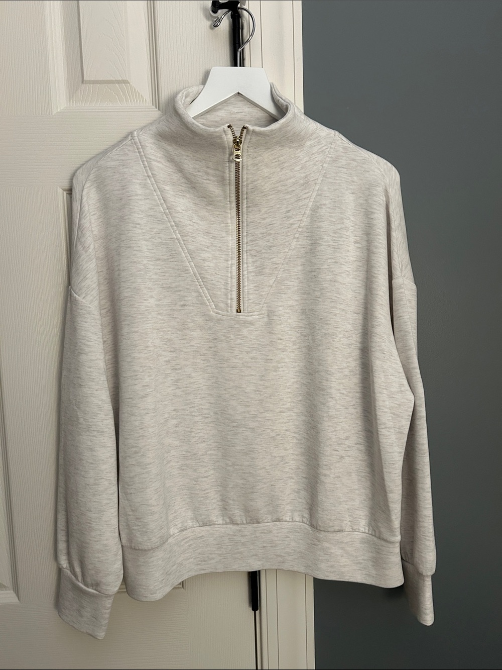 Varley Hawley Half Zip Sweat (DoubleSoft)